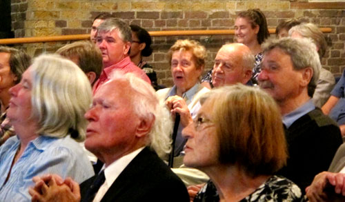audience at the launch